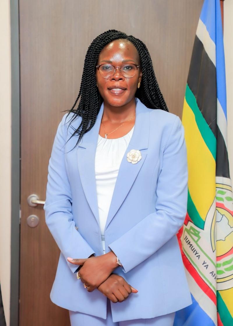 Portrait of Hon. Evelyn Anite, founder of Little Explorers